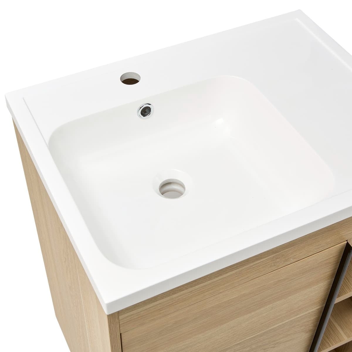 LUCCA60D Naturel Lucca 59 x 45 cm umivalnik z omarico