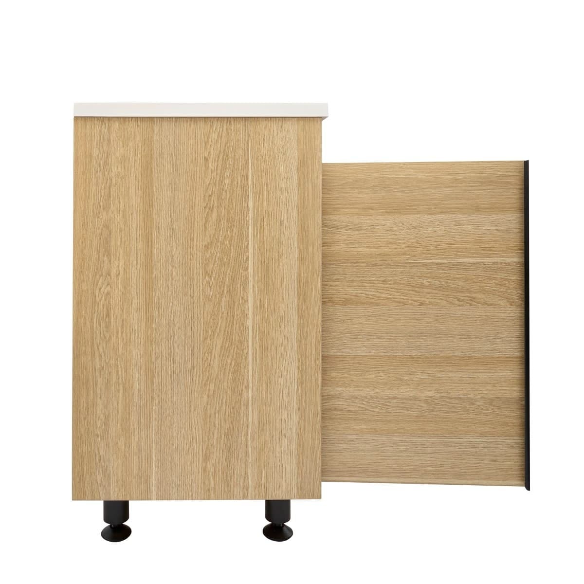 LUCCA60D Naturel Lucca 59 x 45 cm umivalnik z omarico
