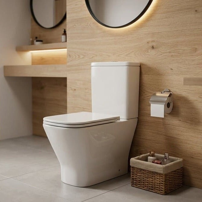 SAT2168STORP SAT B-Way talna brezrobna WC školjka monoblok z WC desko s počasnim zapiranjem