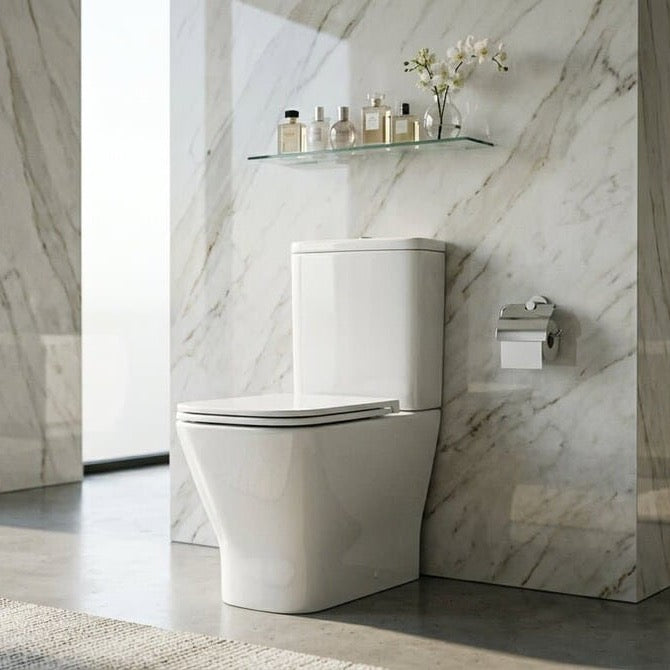 SAT2168STORP SAT B-Way talna brezrobna WC školjka monoblok z WC desko s počasnim zapiranjem