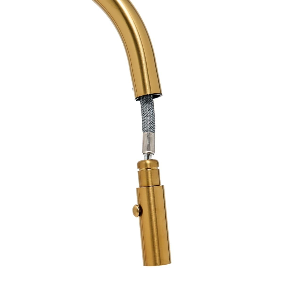 SATBAUR286BG SAT Aurum vrtljiva izvlečna kuhinjska armatura