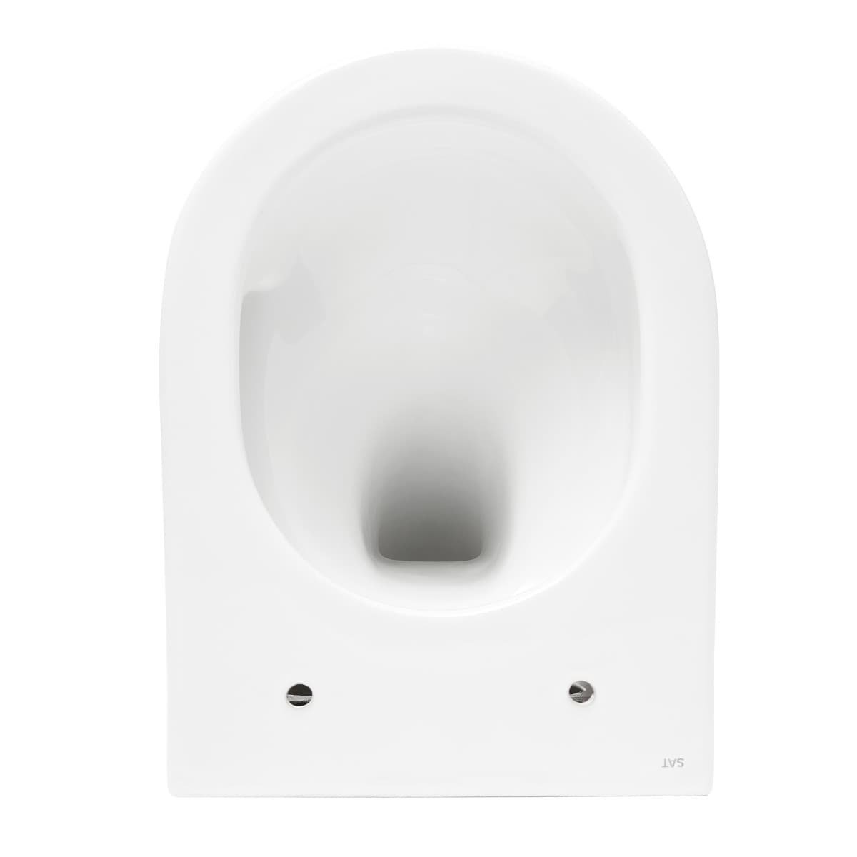 SATBRE010RTORP SAT Brevis viseča brezrobna WC školjka z WC desko s počasnim zapiranjem