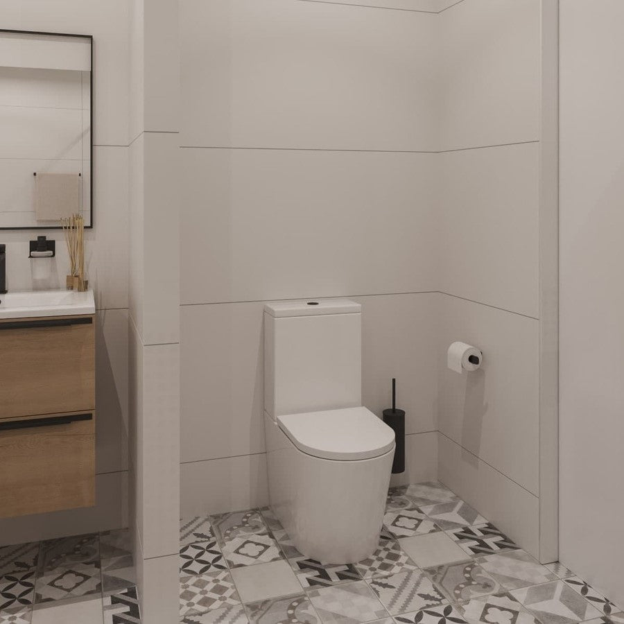 SATBRE031RREXVPSN SAT talna brezrobna WC školjka monoblok z WC desko s počasnim zapiranjem