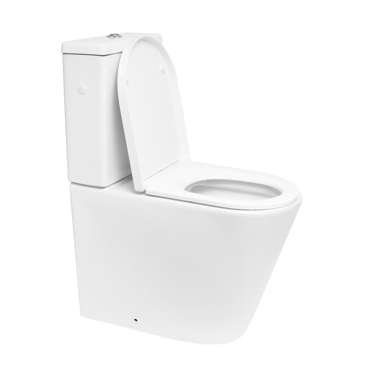 SATBRE32 SAT Brevis talna brezrobna WC školjka monoblok z WC desko s počasnim zapiranjem