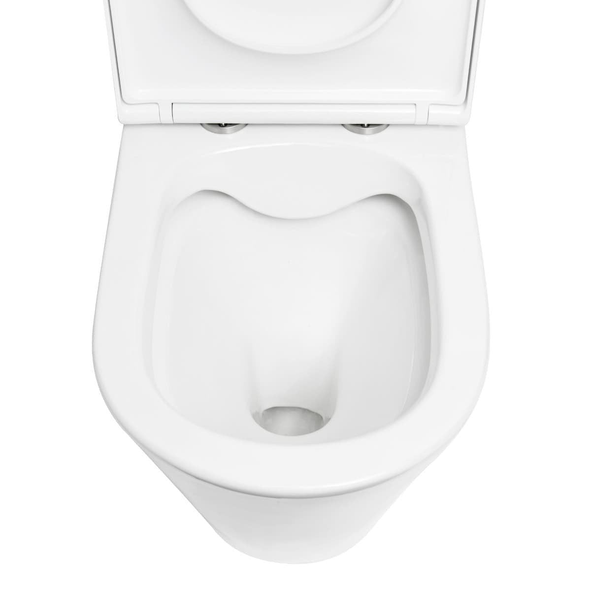 SATBRE32 SAT Brevis talna brezrobna WC školjka monoblok z WC desko s počasnim zapiranjem