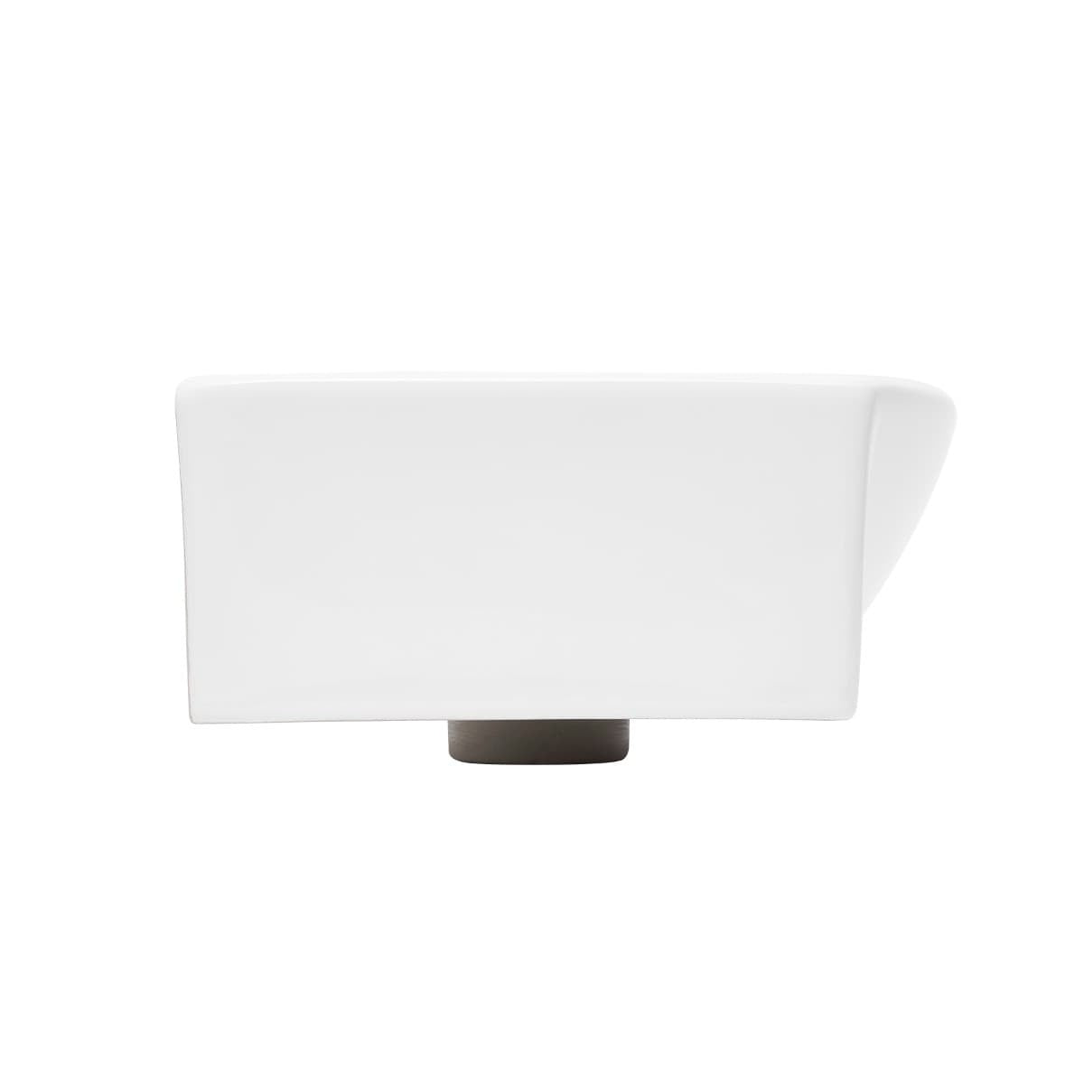 SATBRE4028R SAT Brevis 40,5 x 28 cm desna izvedba stenski keramični umivalnik z odprtino za armaturo