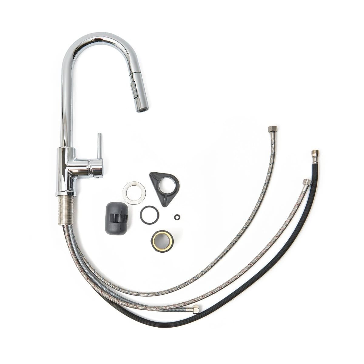 SATBSD289K SAT vrtljiva izvlečna kuhinjska armatura za pod okno