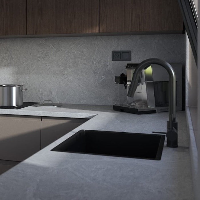 SATBSD289KC SAT vrtljiva izvlečna kuhinjska armatura za pod okno