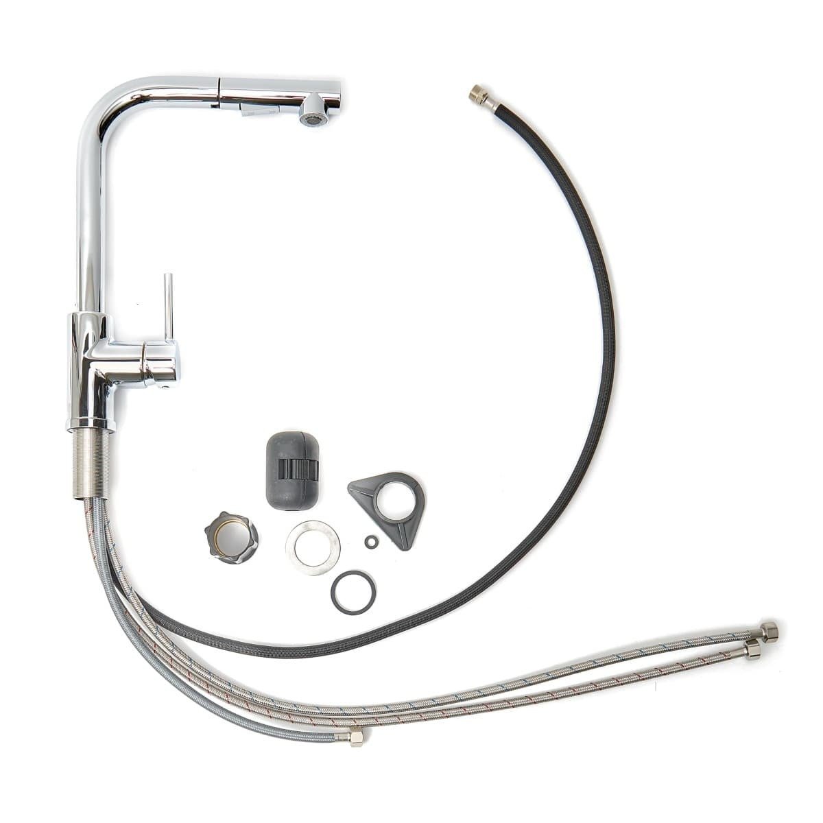 SATBSD289L SAT vrtljiva izvlečna kuhinjska armatura za pod okno