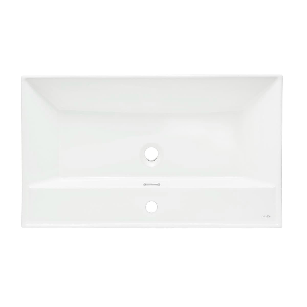 SATBW8046 SAT B-Way 81 x 46,5 cm pohištveni keramični umivalnik z odprtino za armaturo
