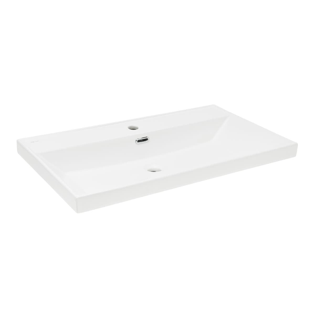 SATBW8046 SAT B-Way 81 x 46,5 cm pohištveni keramični umivalnik z odprtino za armaturo