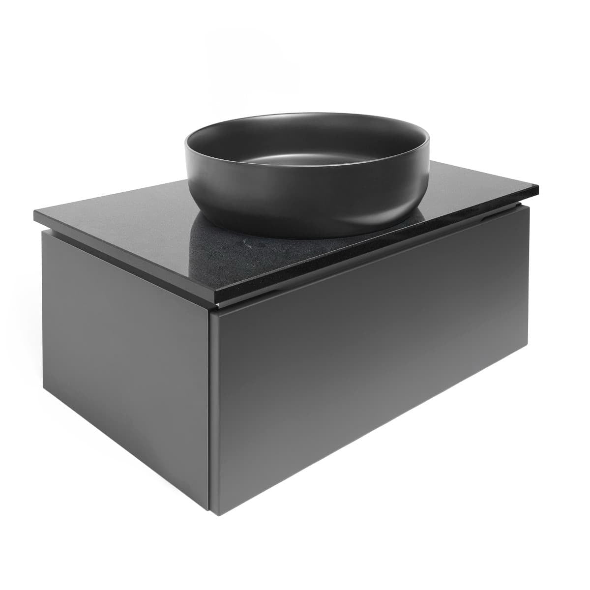 SATFEEL80ANTZ SAT Feel 80x46 cm omarica za umivalnik z granitnim pultom