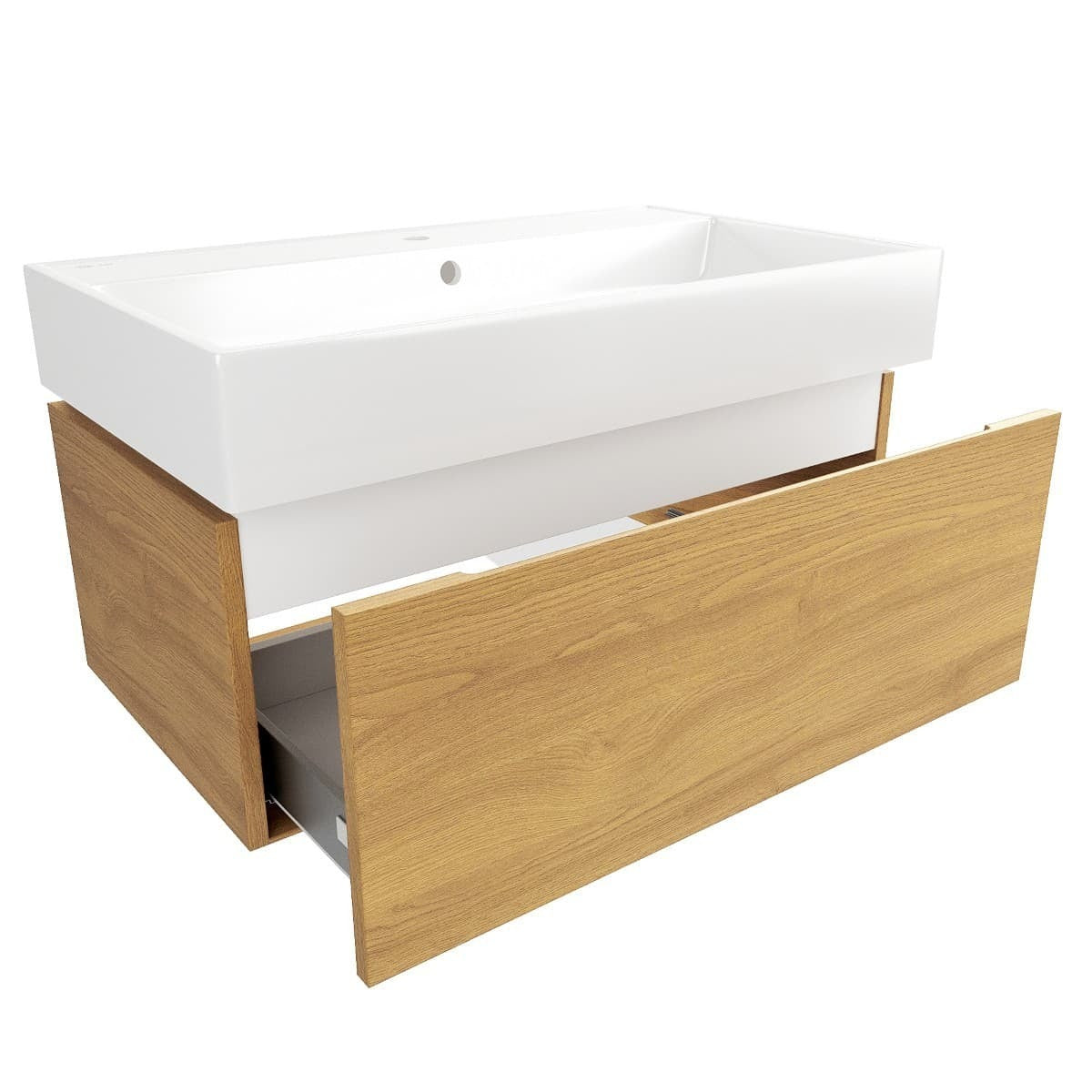 SATFEEL80DMU2 SAT Feel 80 x 46 cm umivalnik z omarico