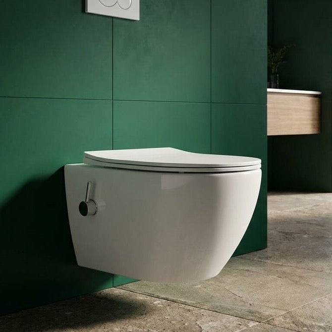 SATFUS11BFC SAT Fusion WC školjka s funkcijo bide in WC desko s počasnim zapiranjem