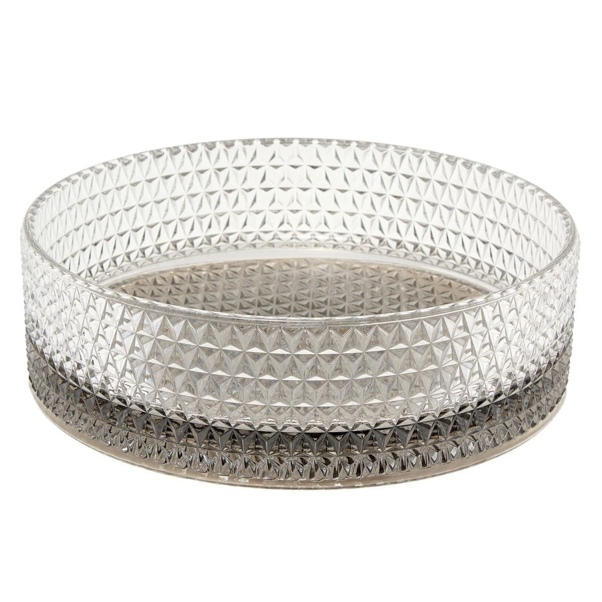 SATGLA3636BB SAT Purity 36 x 36 cm okrogli nadpultni stekleni umivalnik