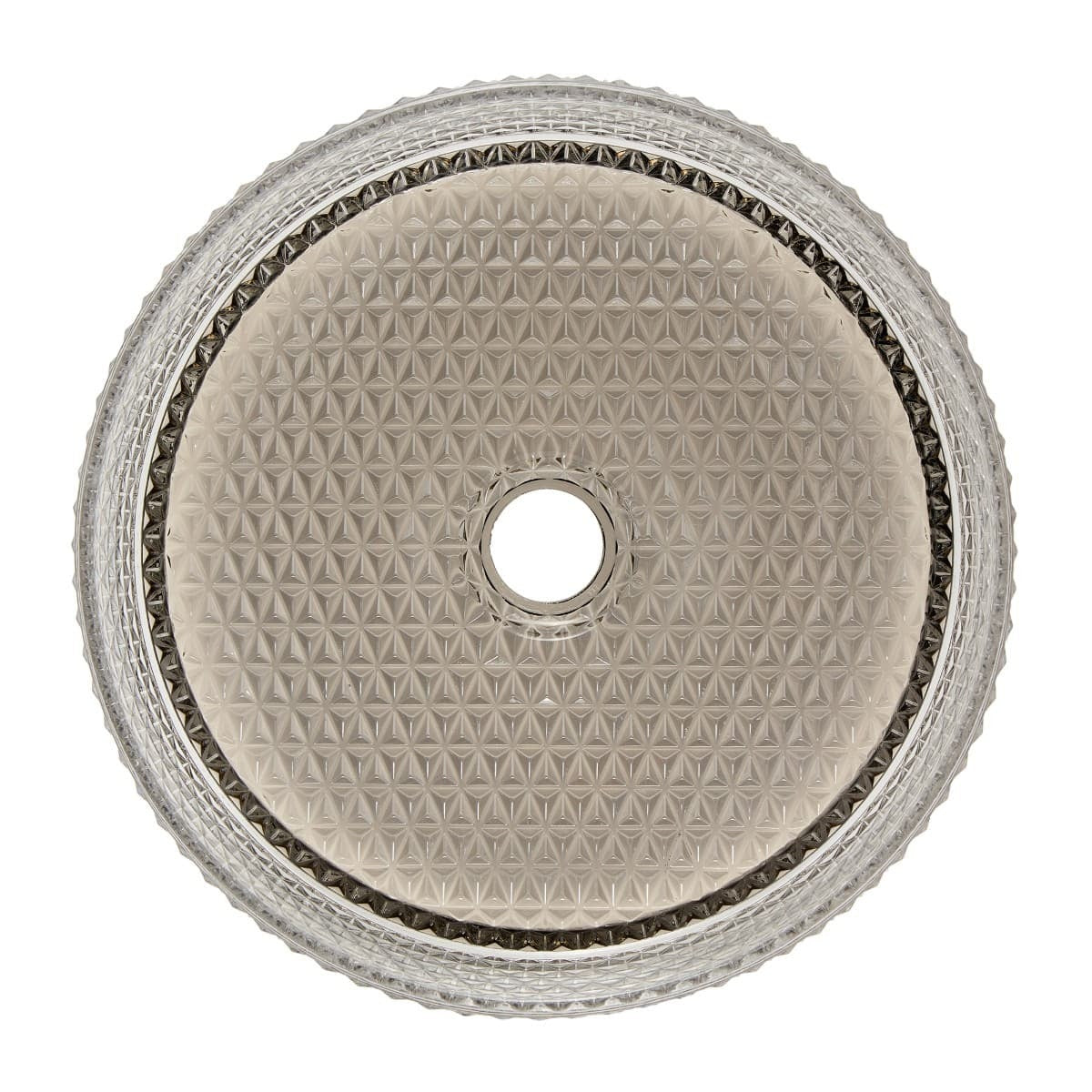 SATGLA3636BB SAT Purity 36 x 36 cm okrogli nadpultni stekleni umivalnik