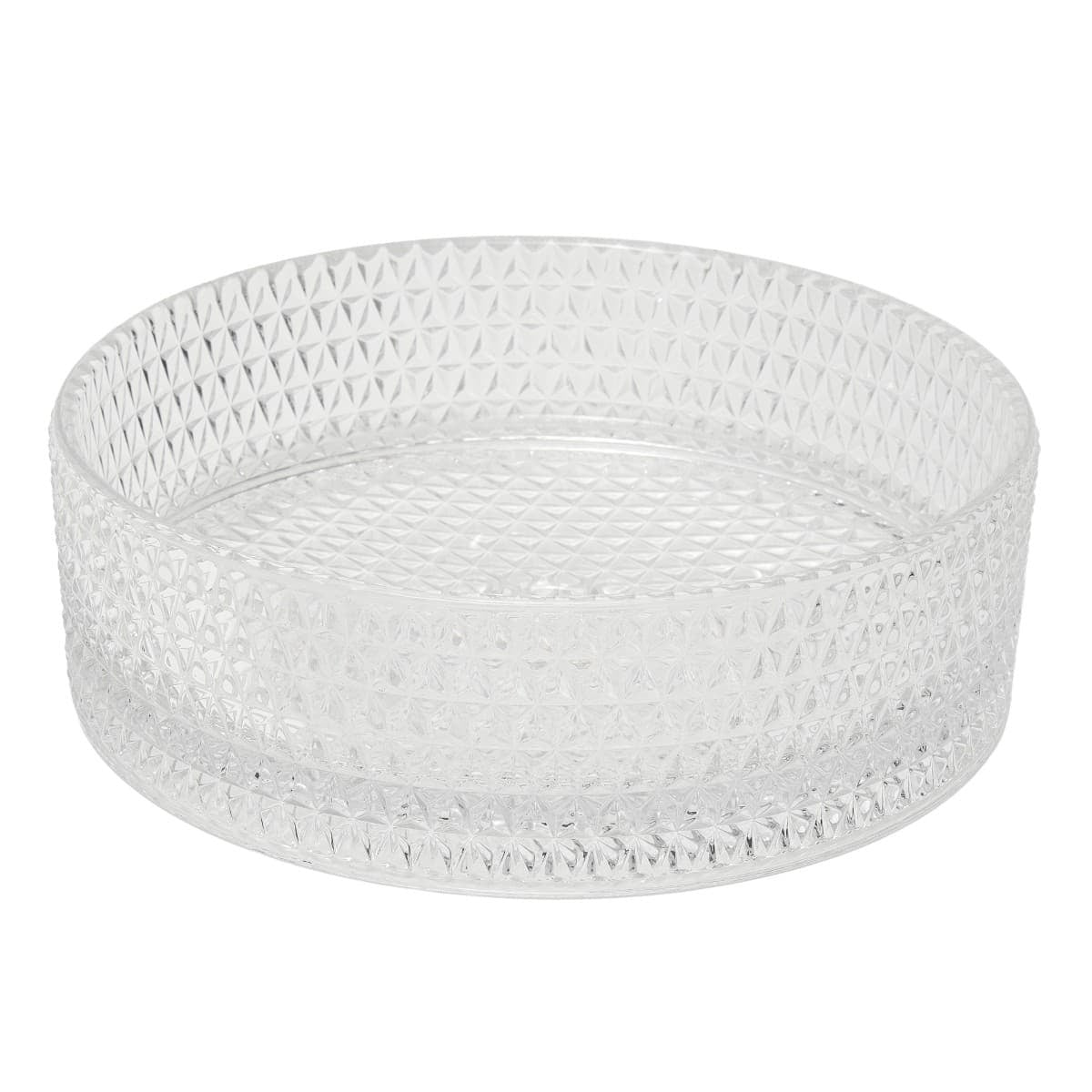 SATGLA3636T SAT Purity 36 x 36 cm okrogli nadpultni stekleni umivalnik