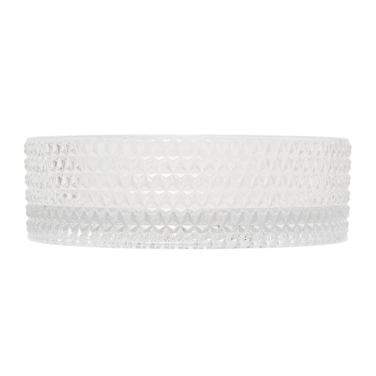 SATGLA3636T SAT Purity 36 x 36 cm okrogli nadpultni stekleni umivalnik