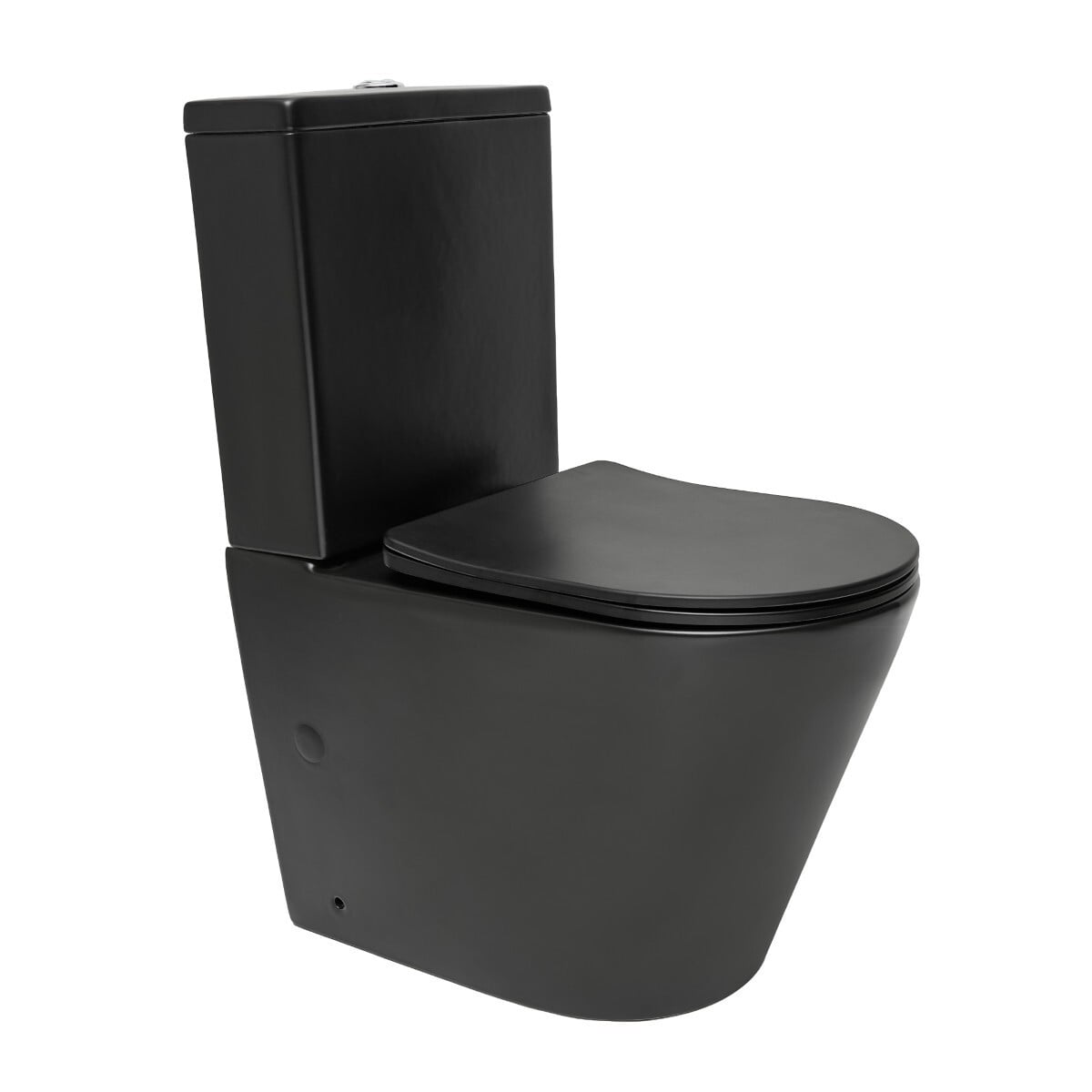 SATINF031VPSNBKM SAT Infinitio talna brezrobna WC školjka monoblok z WC desko s počasnim zapiranjem