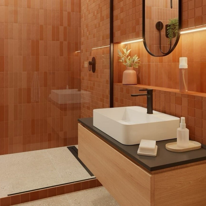 SATINF4050 SAT Infinitio 50 x 40 cm nadpultni keramični umivalnik z odprtino za armaturo