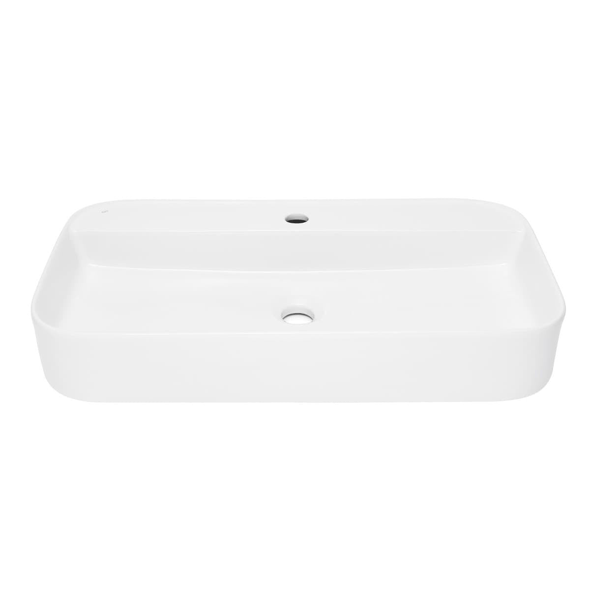 SATINF4070 SAT Infinitio 70 x 40 cm nadpultni keramični umivalnik z odprtino za armaturo