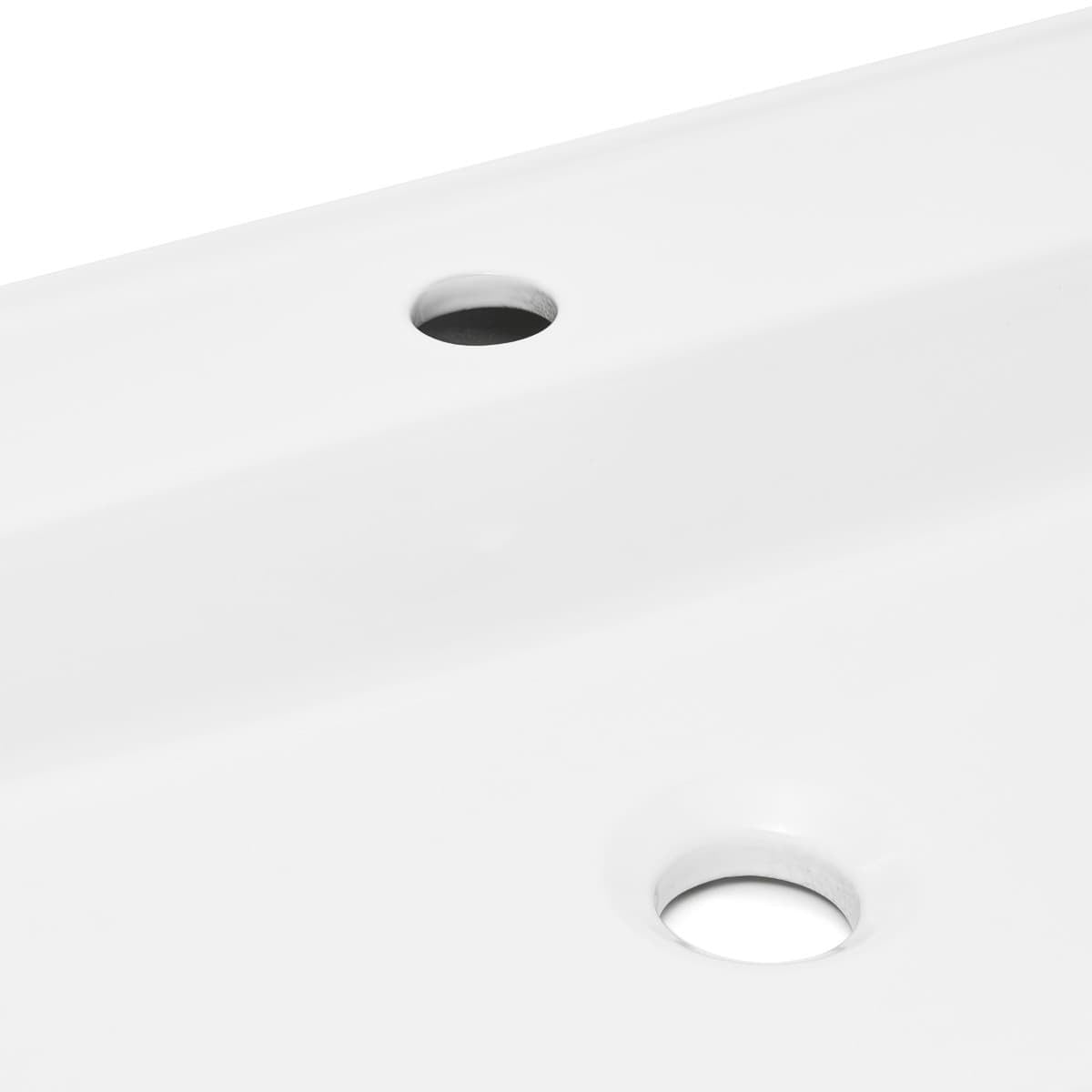 SATINF4070 SAT Infinitio 70 x 40 cm nadpultni keramični umivalnik z odprtino za armaturo