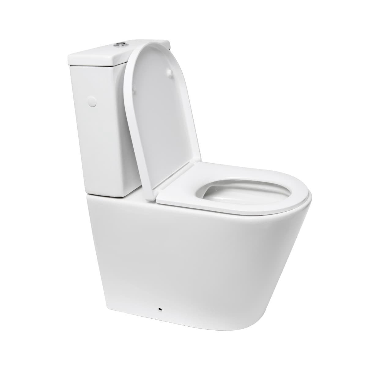 SATPRO31 SAT Project talna brezrobna WC školjka monoblok z WC desko s počasnim zapiranjem