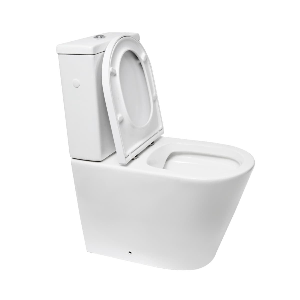 SATPRO31 SAT Project talna brezrobna WC školjka monoblok z WC desko s počasnim zapiranjem