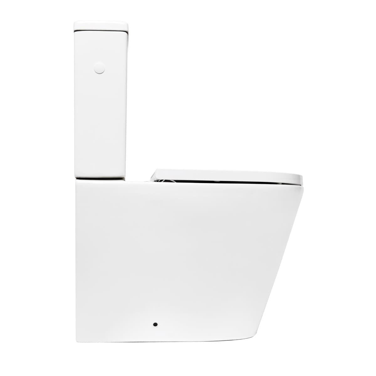 SATPRO31 SAT Project talna brezrobna WC školjka monoblok z WC desko s počasnim zapiranjem