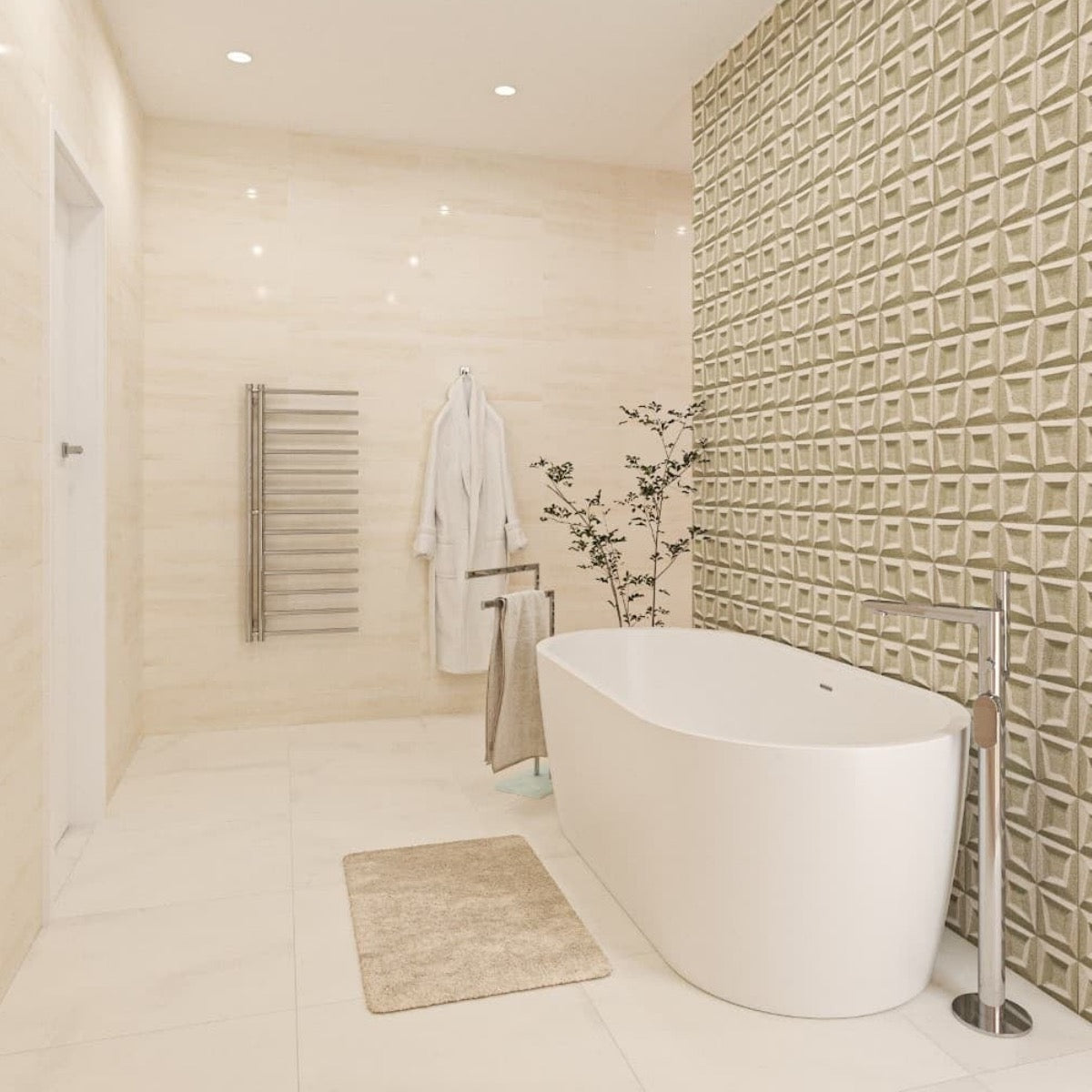 SATVBRE1600 SAT Brevis prostostoječa kopalna kad iz akrila