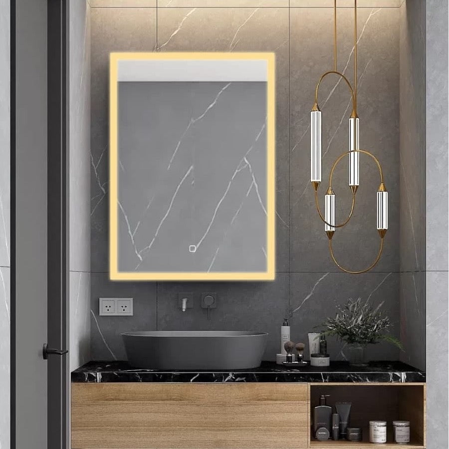 SATZFEELOBLED6080 SAT Feel 60 x 80 cm kopalnisko ogledalo z led osvetlitvijo