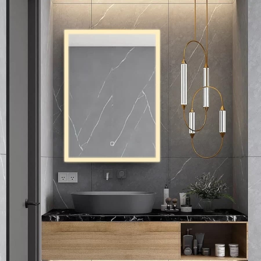 SATZFEELOBLED6080 SAT Feel 60 x 80 cm kopalnisko ogledalo z led osvetlitvijo