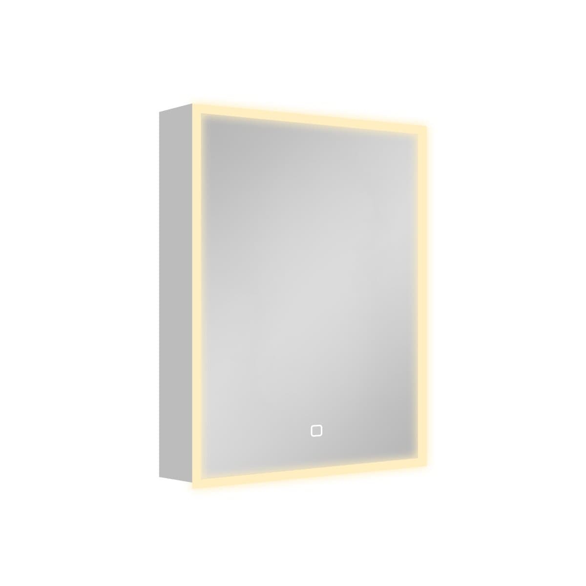 SATZGALED4560AL SAT 45 x 60 cm omarica z ogledalom in LED osvetlitvijo