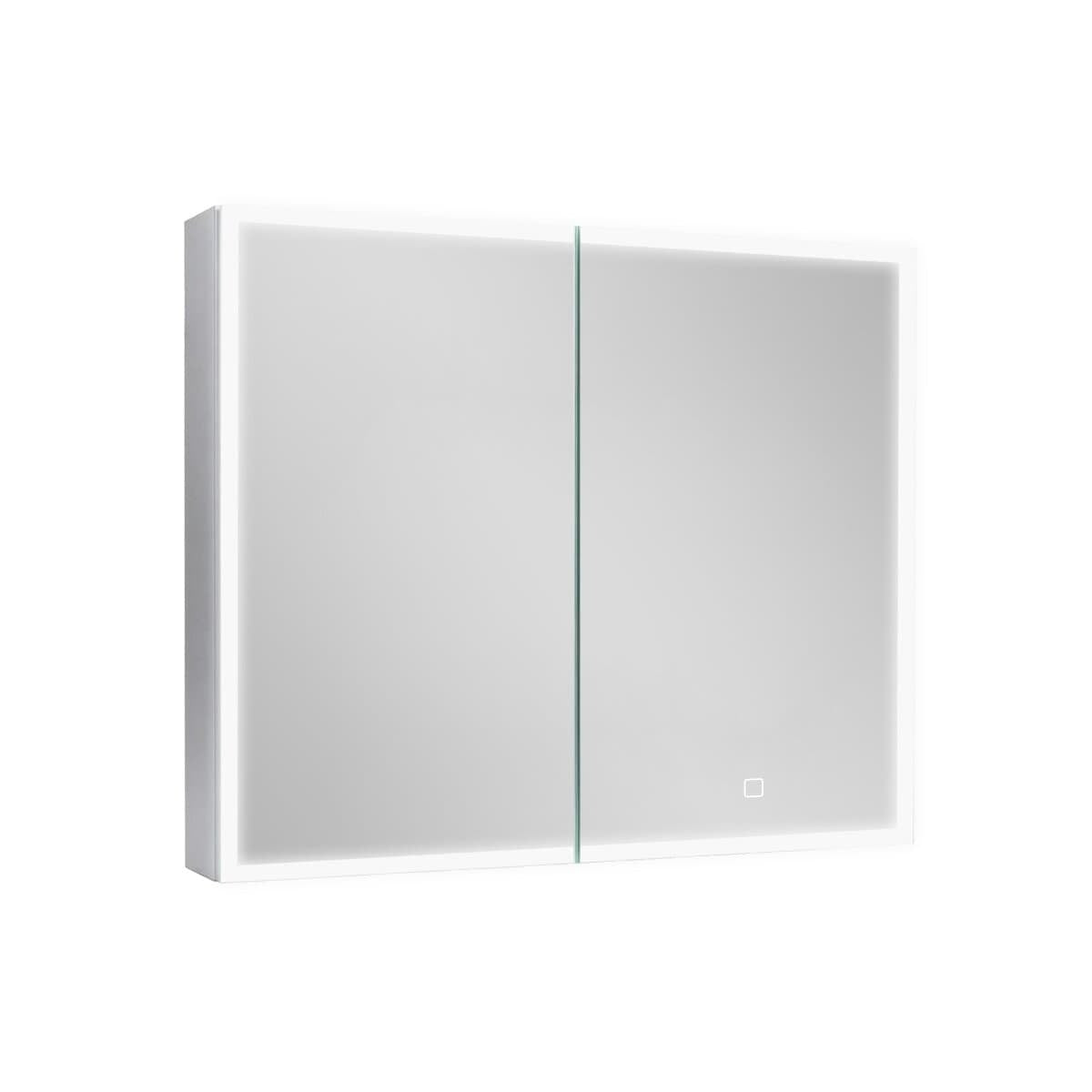 SATZGALED8060AL SAT 80 x 60 cm omarica z ogledalom in LED osvetlitvijo