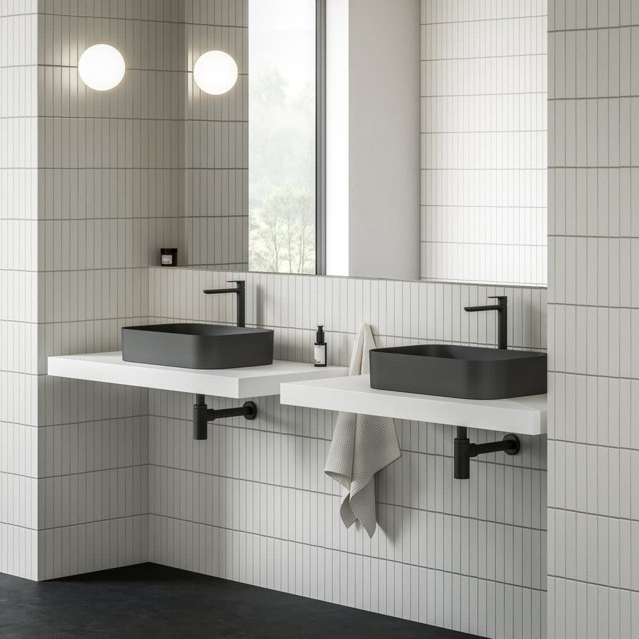 XJX0D155001 Ravak Ceramic Slim 55 x 37 cm pravokotni nadpultni umivalnik