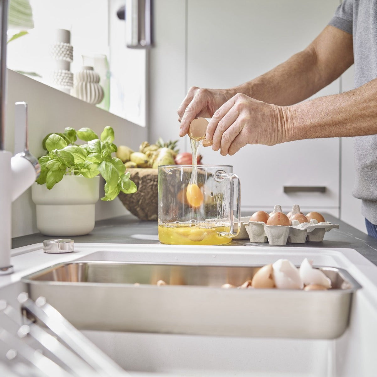 223077 Blanco odcejalna posoda za pomivalno korito