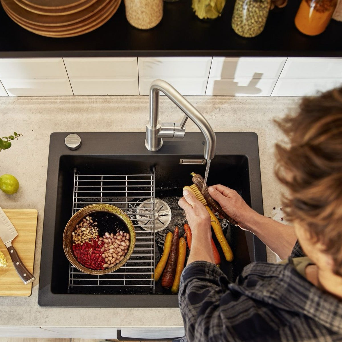 234795 Blanco odcejalna rešetka za pomivalno korito