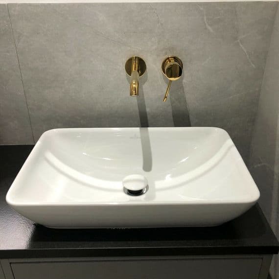 411355R1 Villeroy & Boch Venticello CeramicPlus 55 x 36 cm nadpultni umivalnik brez odprtine za armaturo