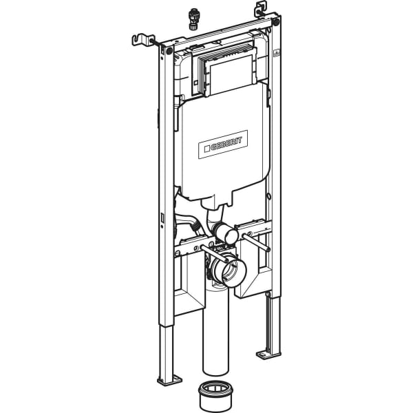 Podometni splakovalniki 111.796.00.1 Geberit Duofix Slim podometni splakovalnik za WC školjko (alternativa za 111.300.00.5) | KOPALNICA-ONLINE.SI