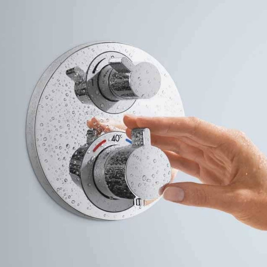Tuš sistemi 27295000 Hansgrohe Ecostat Croma Select S termostatski podometni komplet za tuš | KOPALNICA-ONLINE.SI