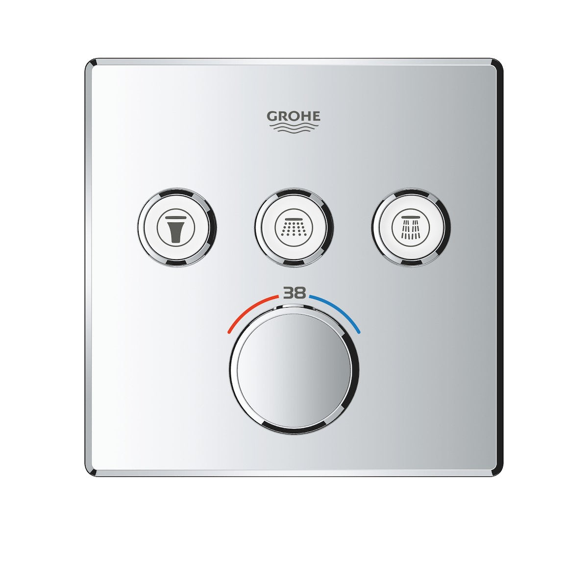 Armature 29126000 Grohe Smart Control termostatska pokrivna plošča | KOPALNICA-ONLINE.SI
