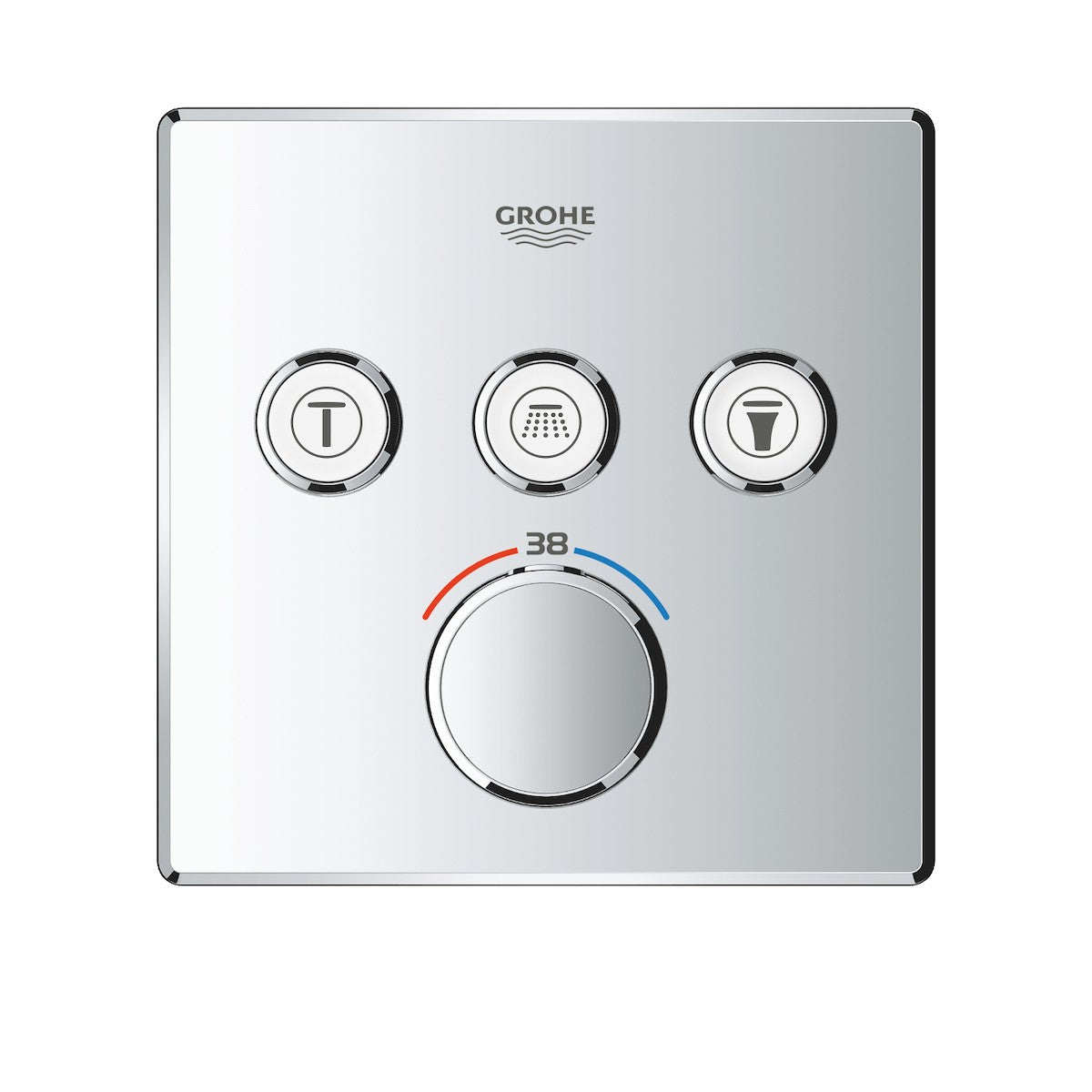 Armature 29126000 Grohe Smart Control termostatska pokrivna plošča | KOPALNICA-ONLINE.SI