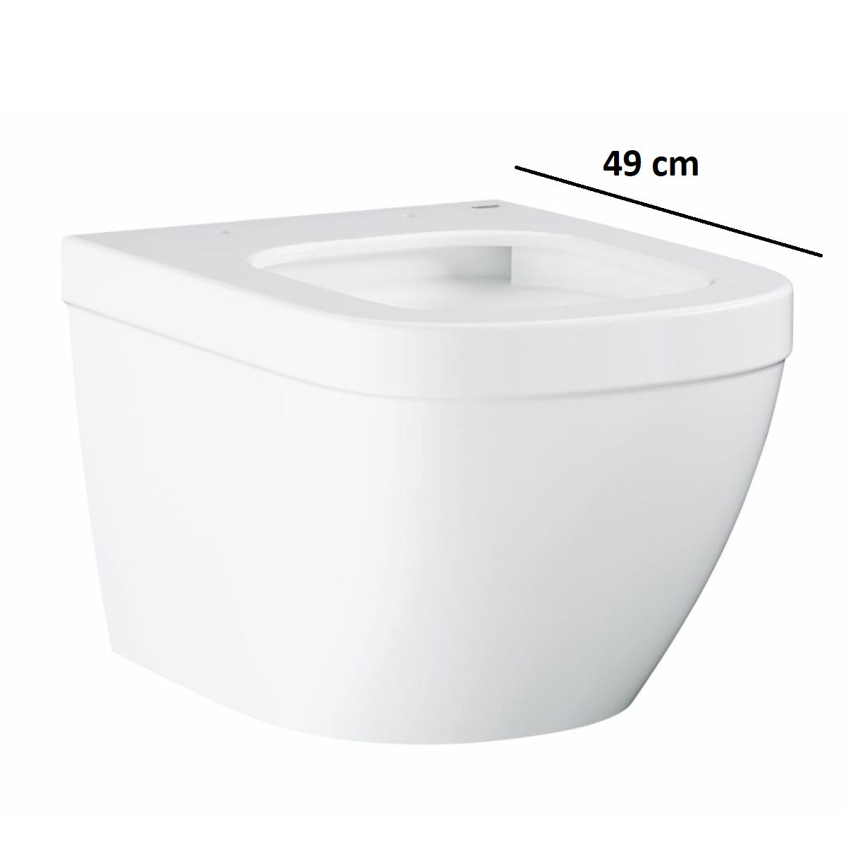 WC školjke 39206000 Grohe Euro Ceramic viseča brezrobna WC školjka | KOPALNICA-ONLINE.SI