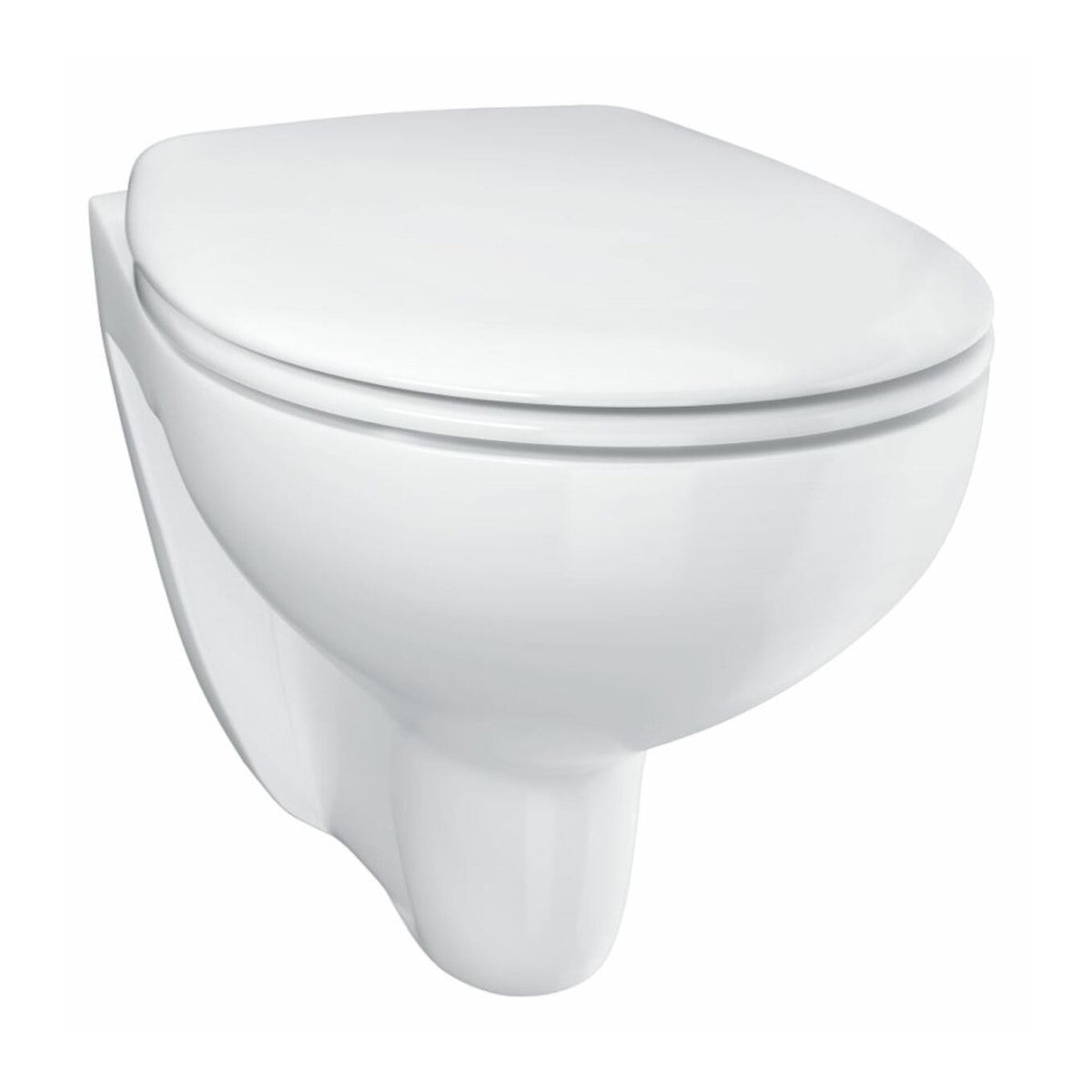 WC školjke 39351000 Grohe Bau Ceramic viseča brezrobna WC školjka z WC desko s počasnim zapiranjem | KOPALNICA-ONLINE.SI