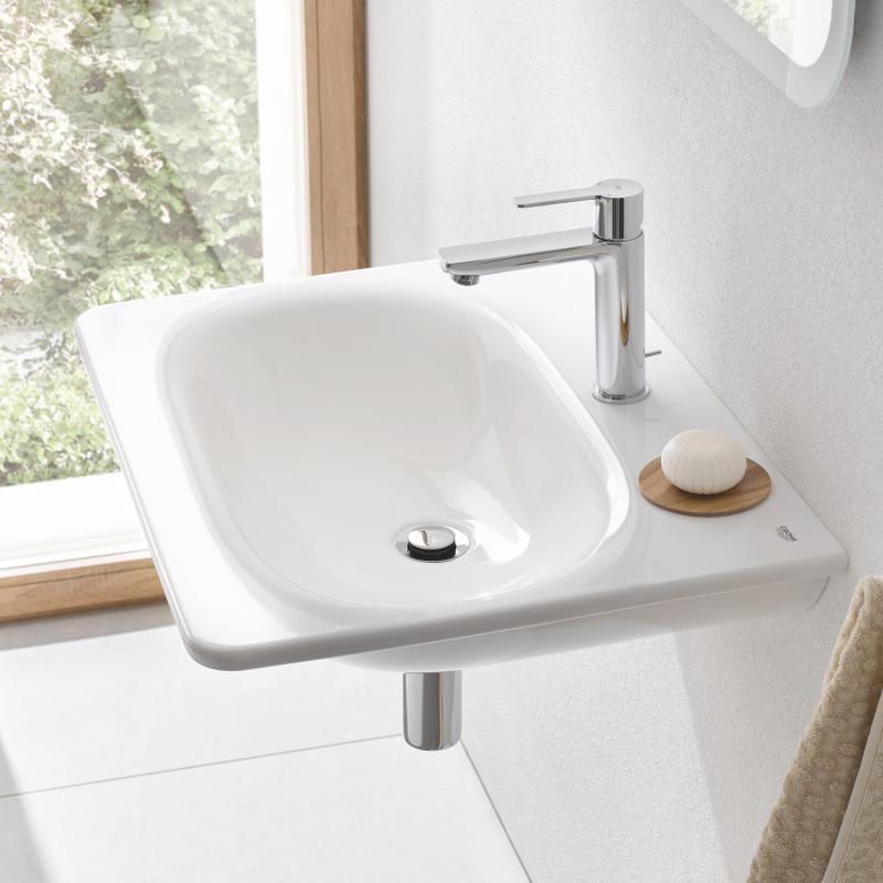 Umivalniki 3956500H Grohe Essence 60 x 48,5 cm pravokotni stenski keramični umivalnik z odprtino za armaturo | KOPALNICA-ONLINE.SI