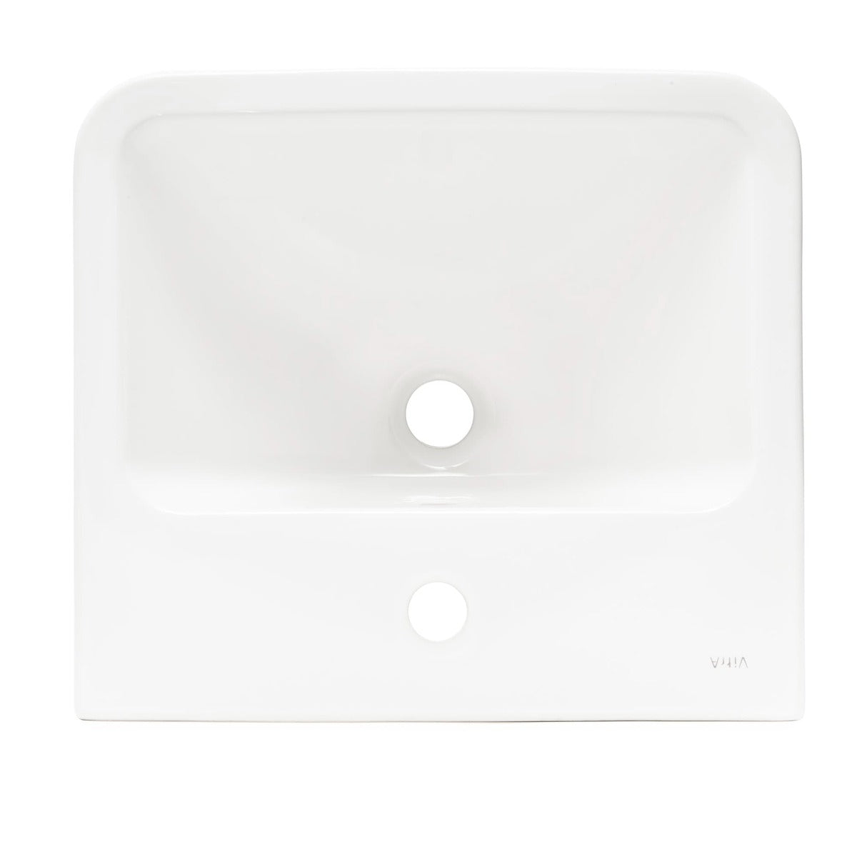 Umivalniki 7047-003-0001 Vitra Integra 45 x 40 cm keramični umivalnik z odprtino za armaturo | KOPALNICA-ONLINE.SI