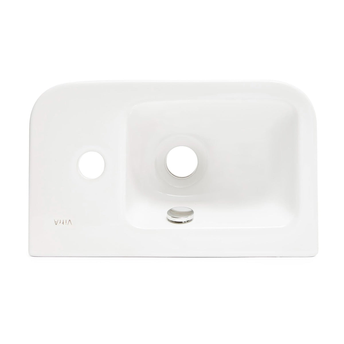 Umivalniki 7091-003-0029 Vitra Integra 37 x 22 cm desna izvedba keramični umivalnik z odprtino za armaturo | KOPALNICA-ONLINE.SI