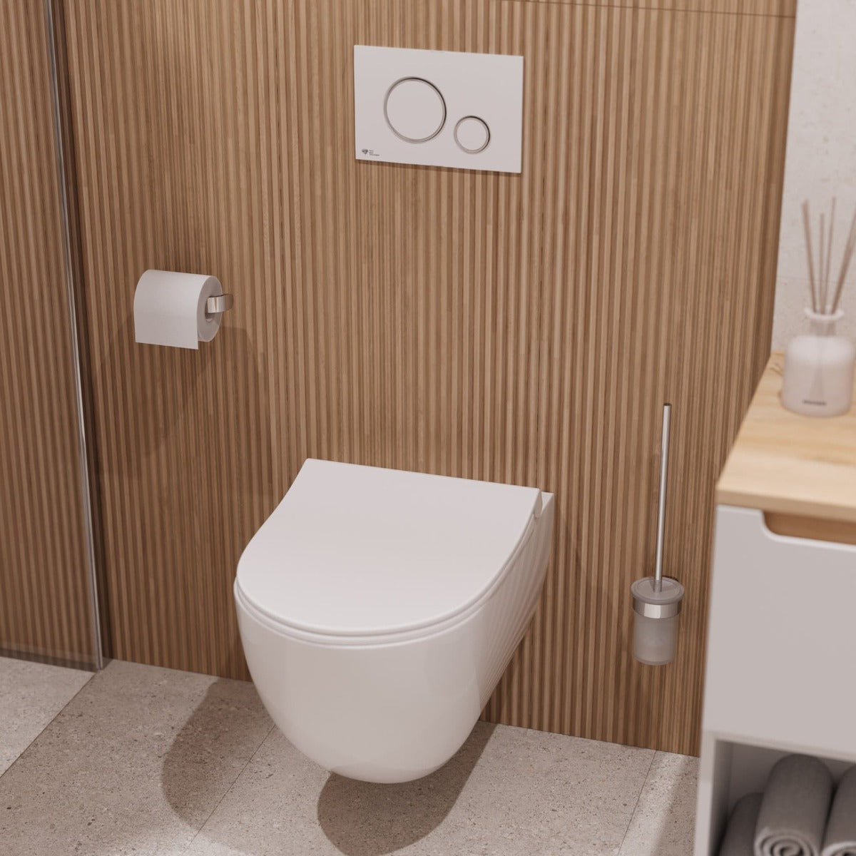 7848-003-6147 Vitra Sento SmoothFlush viseča brezrobna WC školjka z WC desko s počasnim zapiranjem