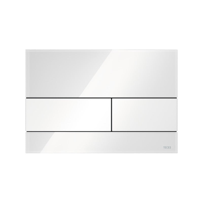 Aktivirne tipke 9240800 TECE Square aktivirna tipka belo steklo | KOPALNICA-ONLINE.SI
