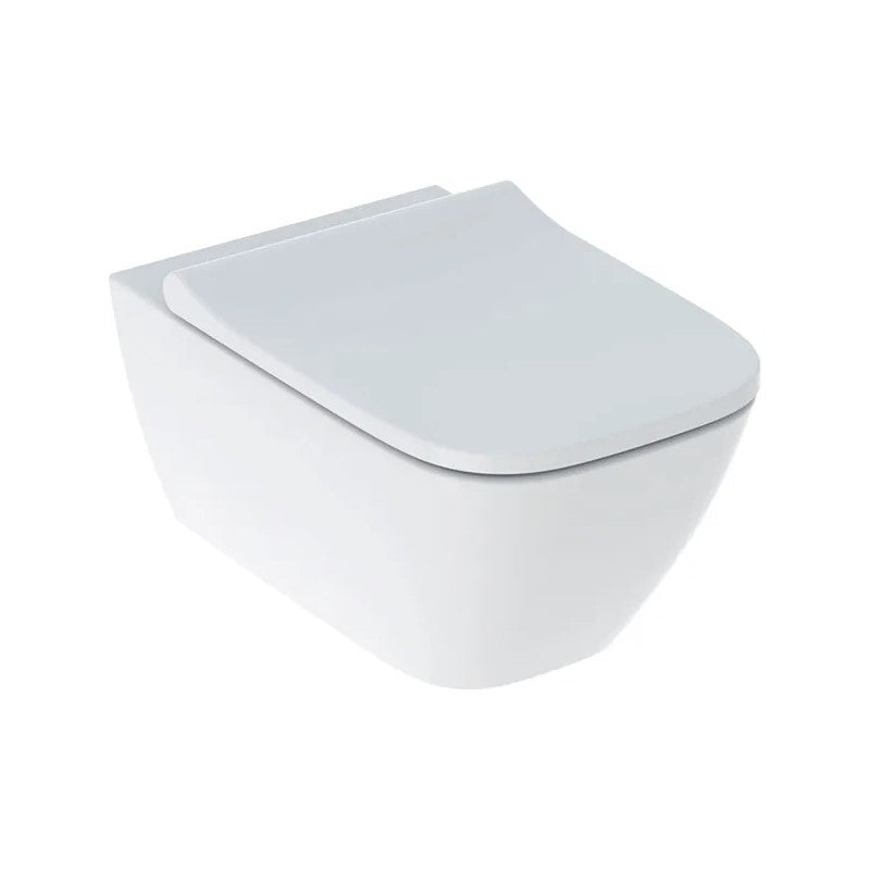 500.683.00.2 Geberit Smyle Square viseča brezrobna WC školjka z WC desko s počasnim zapiranjem